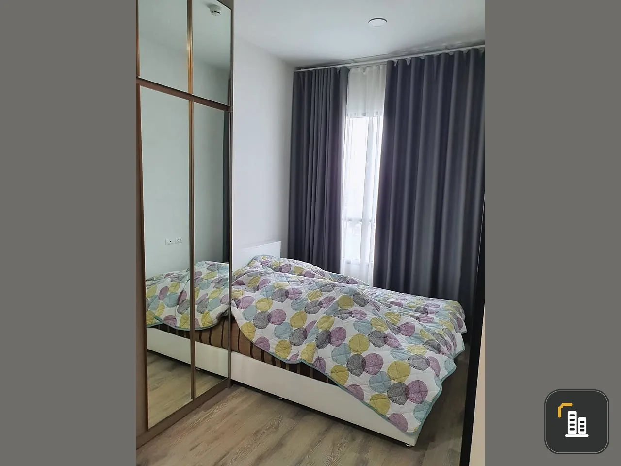 For sale Knightsbridge Prime Ratchayothin, nice room, 18th floor, high view, good price, must buy urgently.