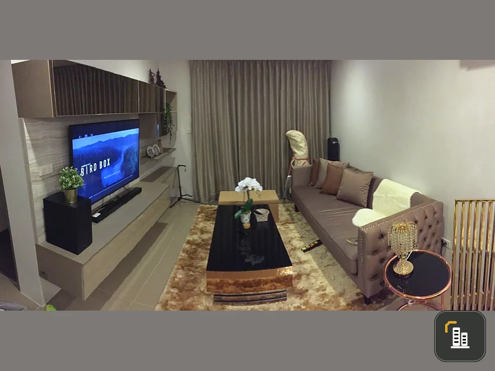 For rent Mirage Sukhumvit 27, 2 bedrooms, 2 bathrooms, 3rd floor, pool view, fully furnished, ready to move in, don't wait.