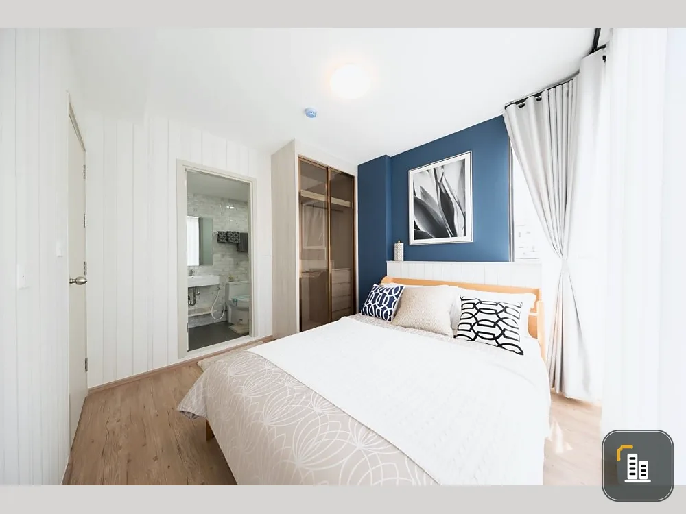 For rent!! Feel Condo Lat Phrao 122, 2nd floor, Building B, fully furnished, just bring your bags and move in. Don't miss out!!