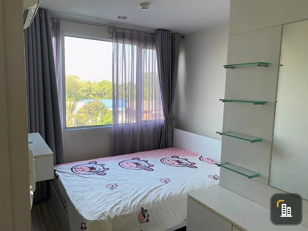 For sale: Sammakorn S9 Condominium, 4th floor, garden view, fully furnished room, nice to live in, reserve now, hurry!