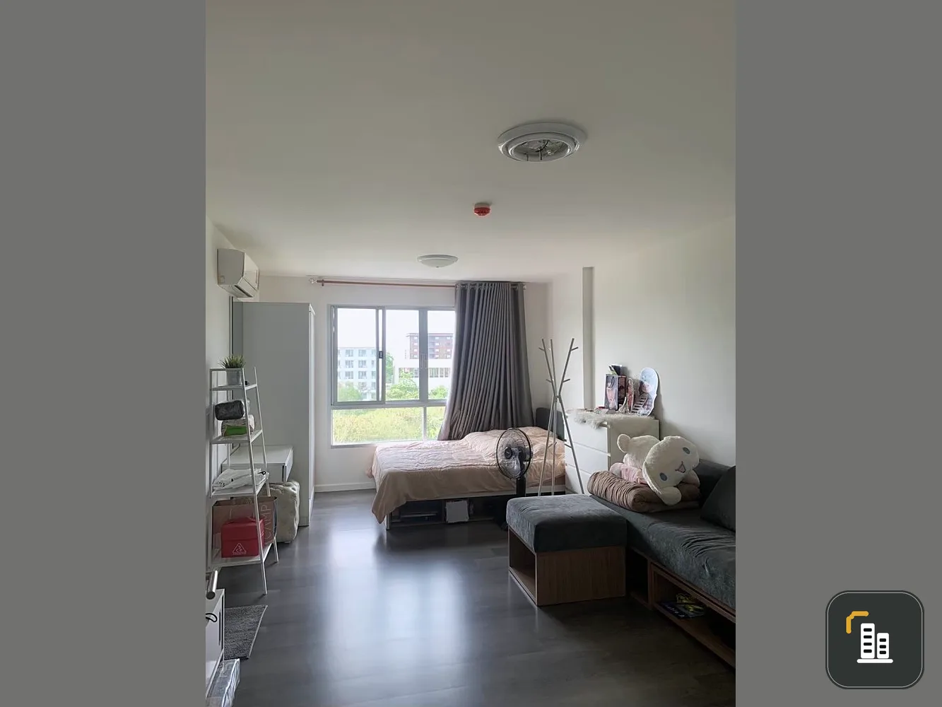 Urgent sale!! D Condo Campus Resort ABAC Bangna Abac 5th floor, Building B, beautiful room, good price, don't miss it!!