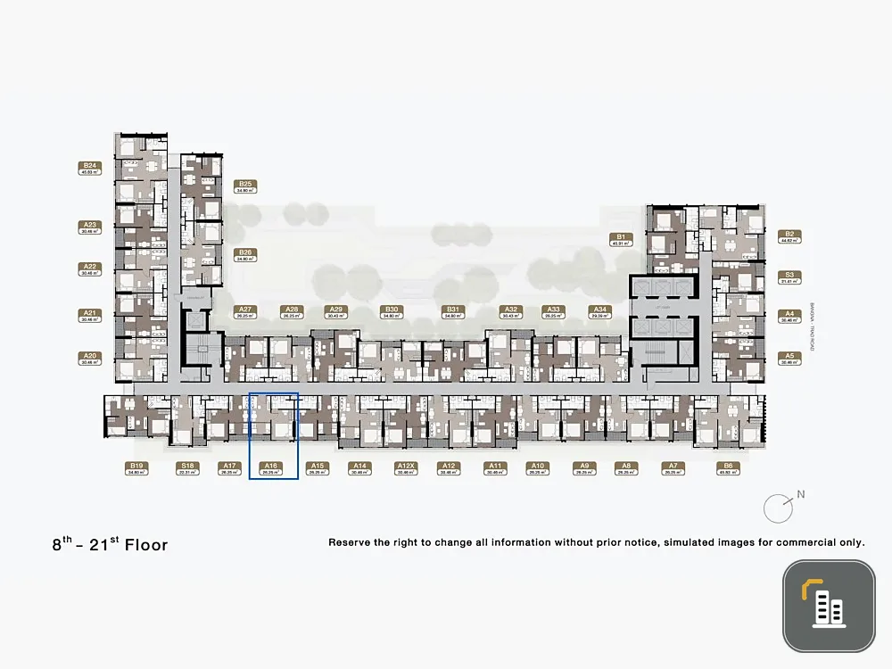 Selling down payment Noble NUE Mega Plus Bangna 16, view of Mega side, good project, worth living, hurry and reserve now, urgent.