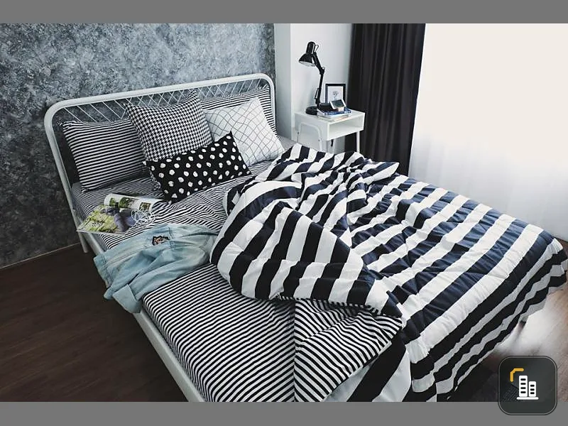 Wow, very beautiful room for rent, U Delight @ Talat Phlu Station, decorated in loft style, very cool, not booking is a big mistake.