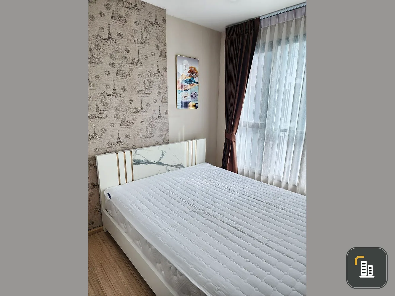 Condo for rent, The Base Rama 9 - Ramkhamhaeng, ready to move in, complete with furniture and electrical appliances, hurry and reserve.