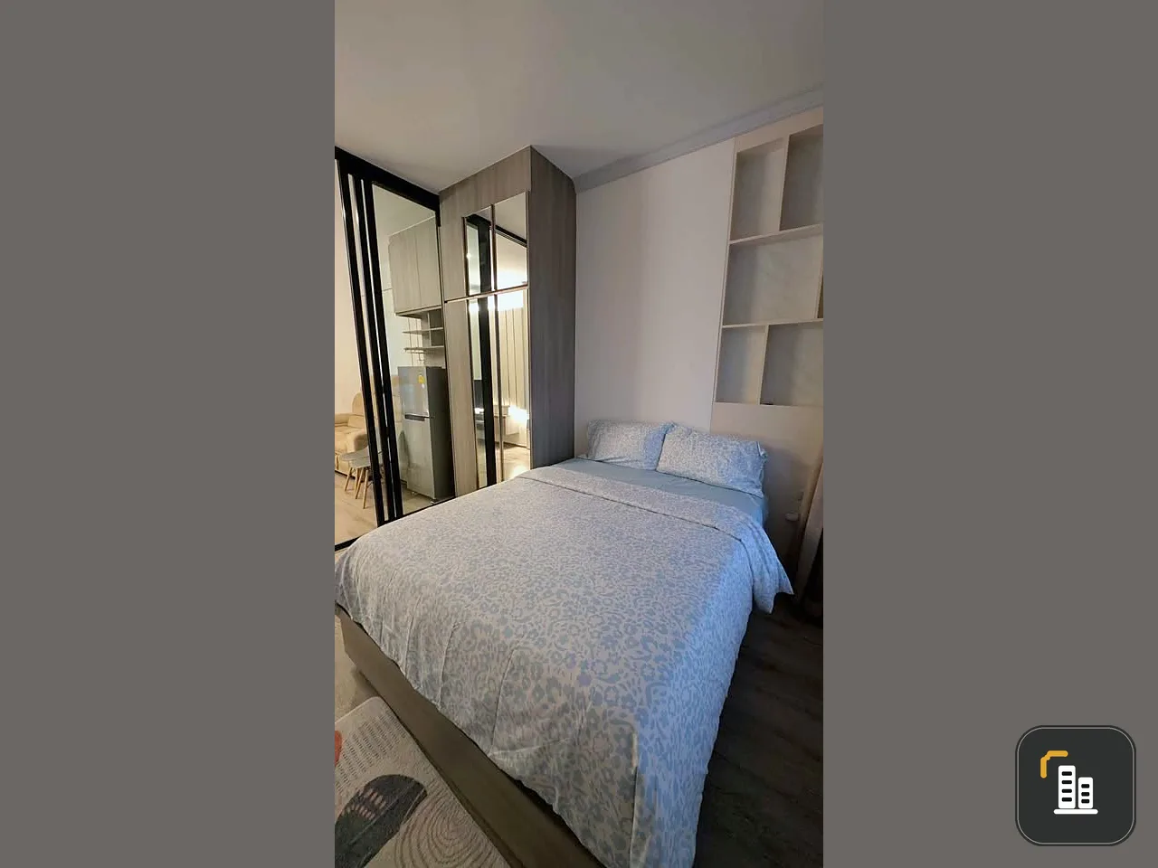 Condo for rent, Knightsbridge Prime On Nut, 1 bedroom plus, 46th floor, high view, complete here, must hurry to reserve.