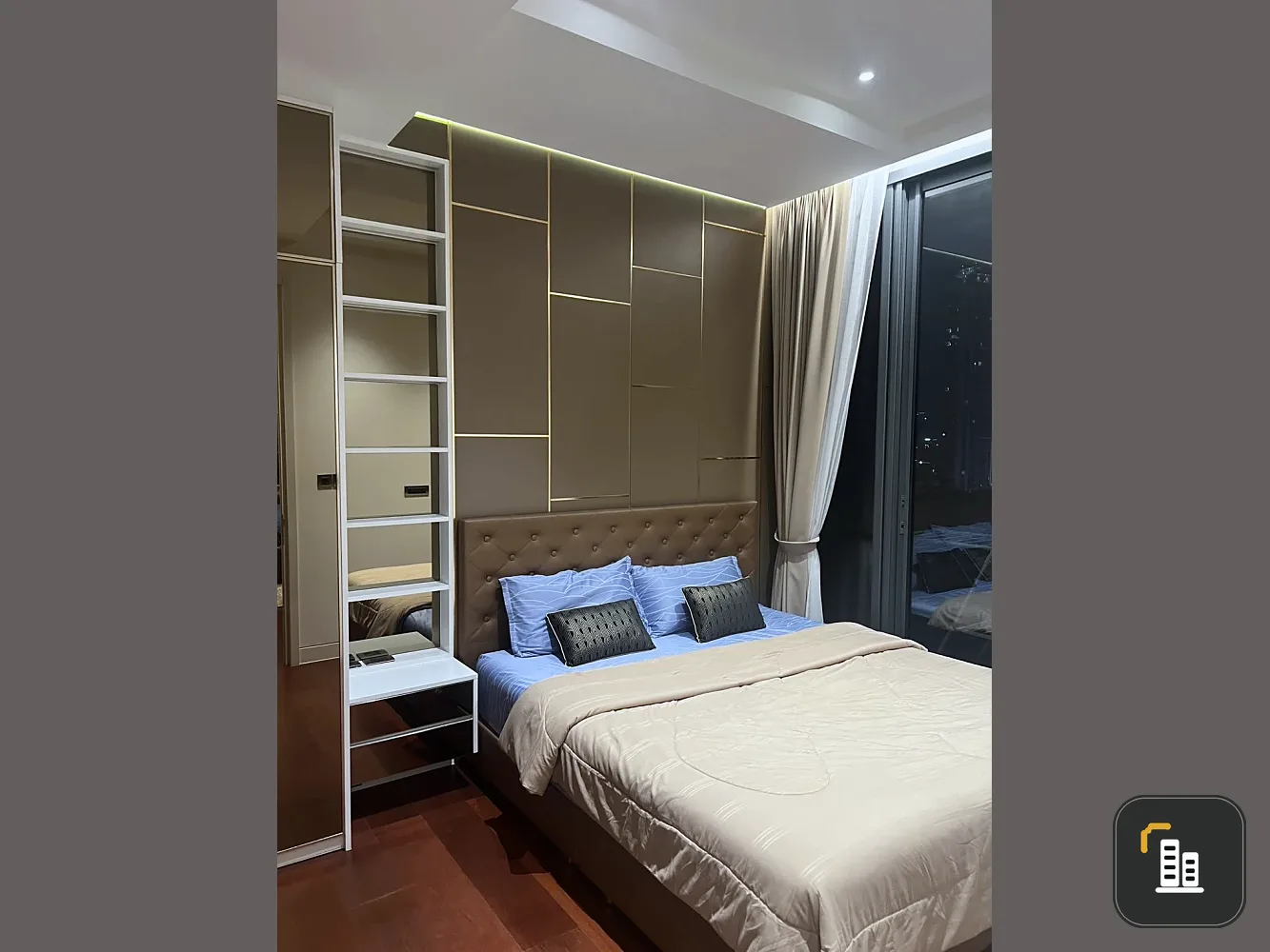 For rent: Condo Khun Bai Yu, spacious room, usable area, good price, hurry and book now, don't miss out.