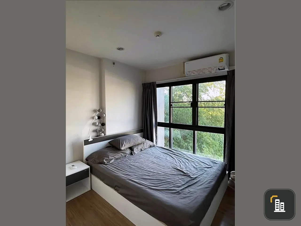 For sale, for rent, Hallmark Ngamwongwan Condo, 1 bedroom, 1 bathroom, 4th floor, not high, good price, hurry and reserve now.