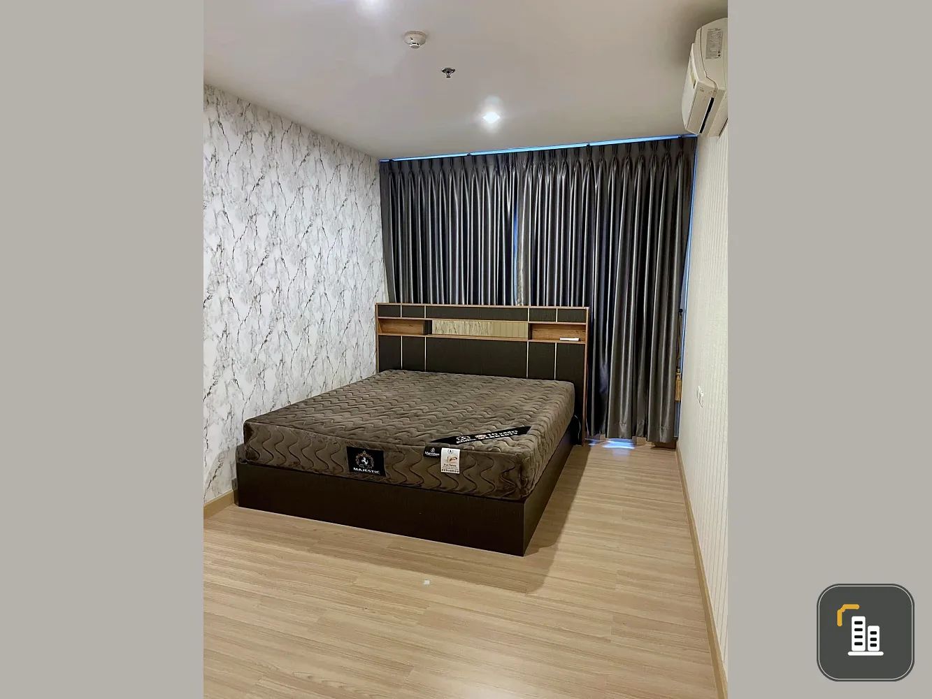 Condo for rent Niche Mono Ratchavipha, corner room, not attached to anyone, private, good price, hurry and book.