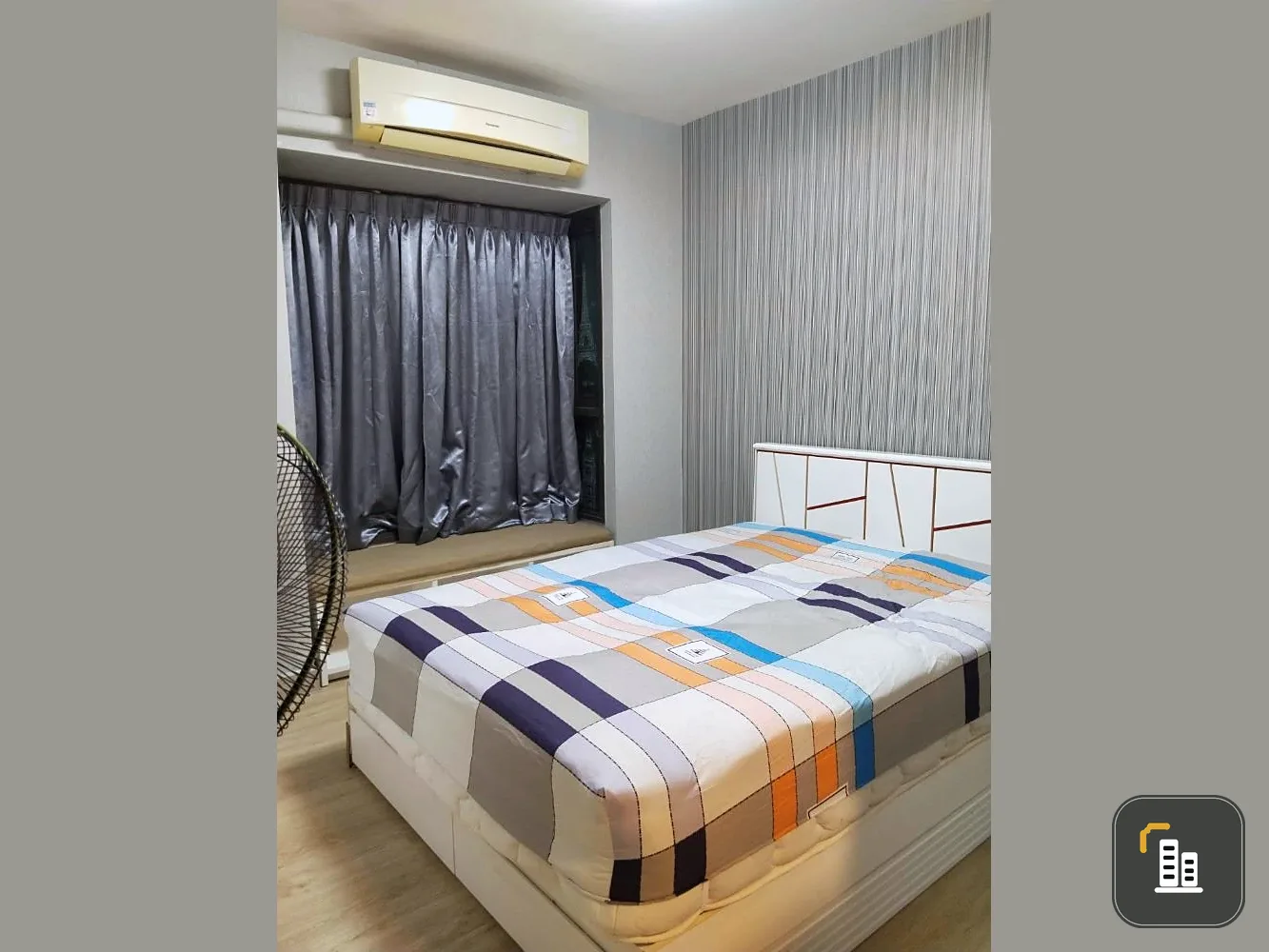 For sale: Fuse Mobius Ramkhamhaeng Station, 2nd floor, fully furnished room, nice to live in, reserve now, don't miss out.