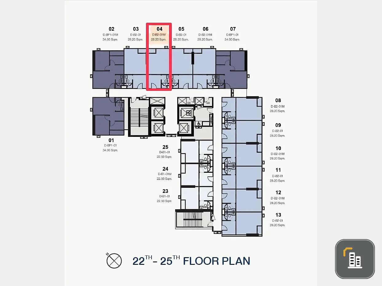 Down payment for sale: Origin Play Bang Khun Non, Triple Station, 24th floor, good project, worth living in, reserve now.