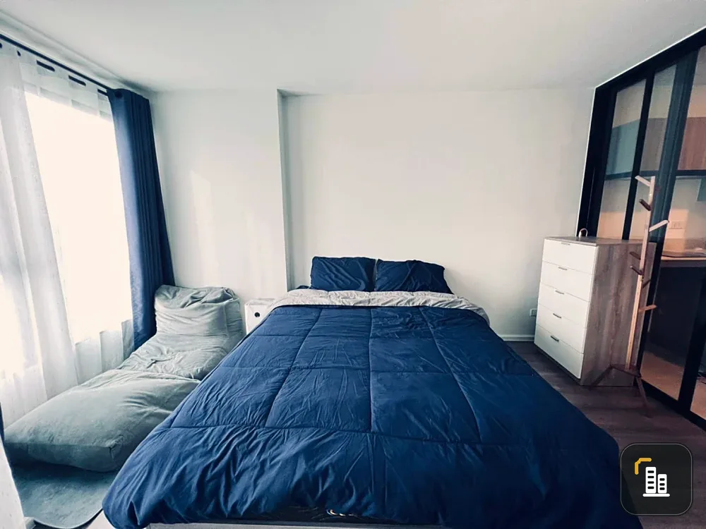 For sale, for rent, The origin ramintra 83 station, 5th floor, quiet atmosphere, Fully Fitted room from the project, you can't miss booking.