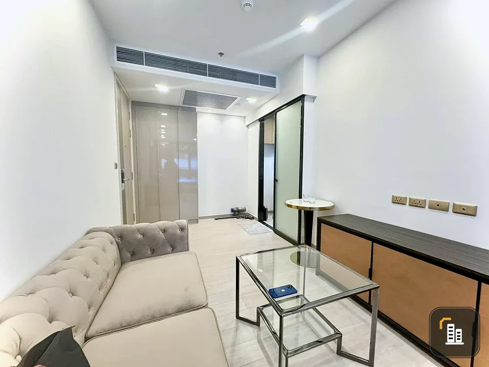 For sale, for rent, One 9 Five Asoke-Rama 9, area 36 sq m., 5th floor, Building A, fully furnished, ready to move in, designed according to Feng Shui