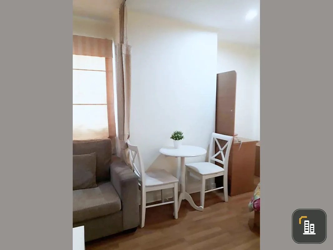 Urgent sale, Lumpini Place Ratchada-Thapra, Studio room, 26th floor, very good view, fully furnished, complete facilities.