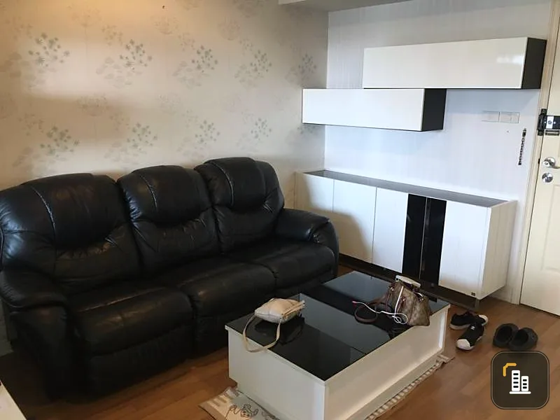 Lumpini Place for sale, Ratchada-Tha Phra, 1 bedroom, fully furnished, 21st floor, beautiful decoration, ready to move in. Hurry up to buy.