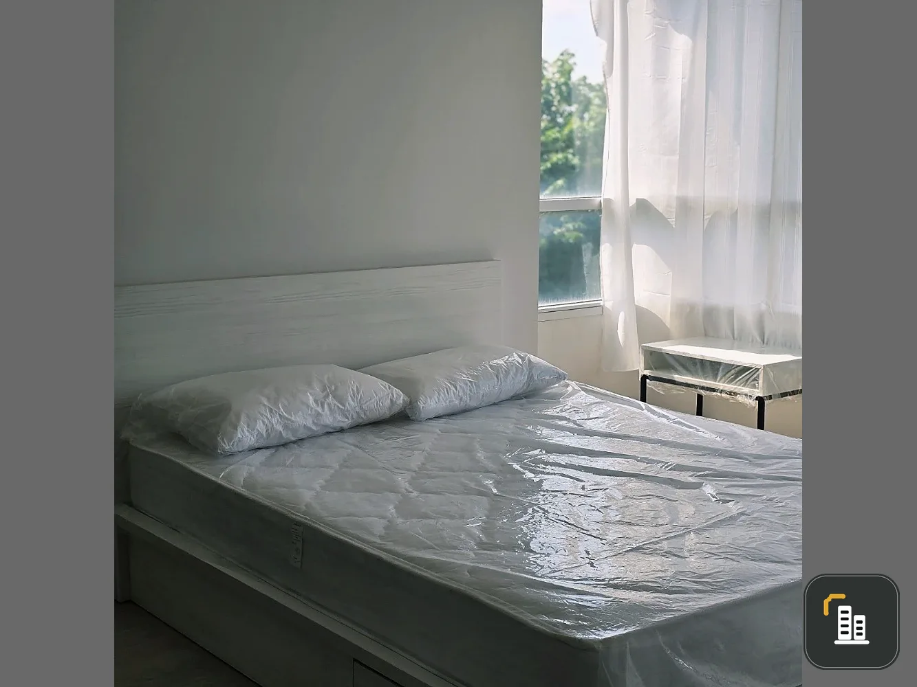For rent: Chapter One Shine Bangpo, spacious room, lots of usable space, good price, book now, don't miss out.
