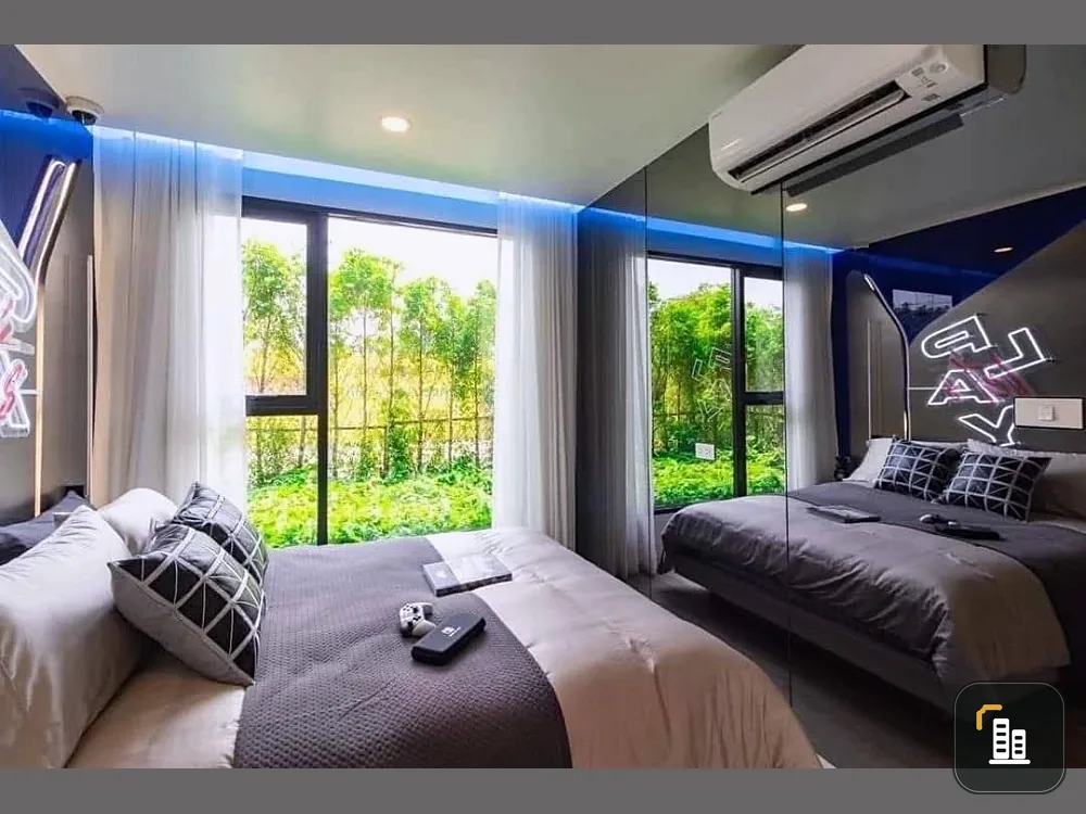 Selling down payment, The Origin Pinklao project, corner room with privacy, very attractive price, buy now.