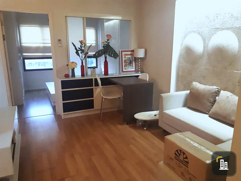 Sale Lumpini Place Ratchada Thapra, fully furnished room. Built-in in the whole room. The price is right. Hurry up to buy.