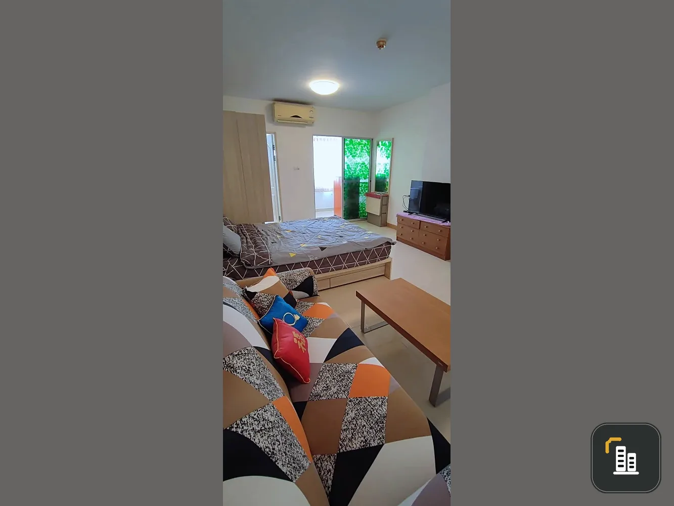 For sale, for rent, City home, Rattanathibet, airy and cool, view of the MRT Purple Line, hurry and reserve before you miss out.