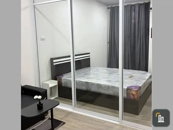 For rent: Supalai Loft, Phasi Charoen Station, ready to move in, fully furnished, electrical appliances, move in now!