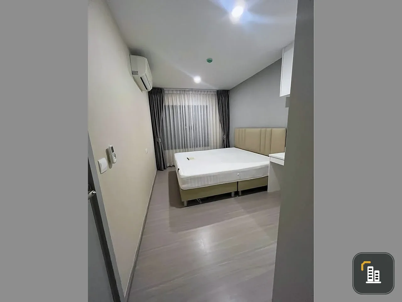 For sale: Aspire Sukhumvit-On Nut, beautiful room, clean, cool atmosphere, good breeze, quiet, not hot, hurry up and grab it.