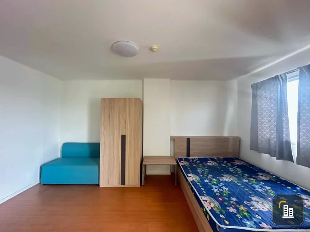 For rent: Lumpini Township Rangsit Klong 1, 8th floor, fully furnished room, nice to live in, reserve now, urgently.