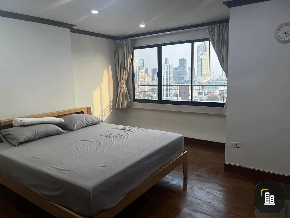 Condo for rent, Si Phraya Riverview, ready to move in, 21st floor, view of the Icon Siam river, hurry and reserve now.