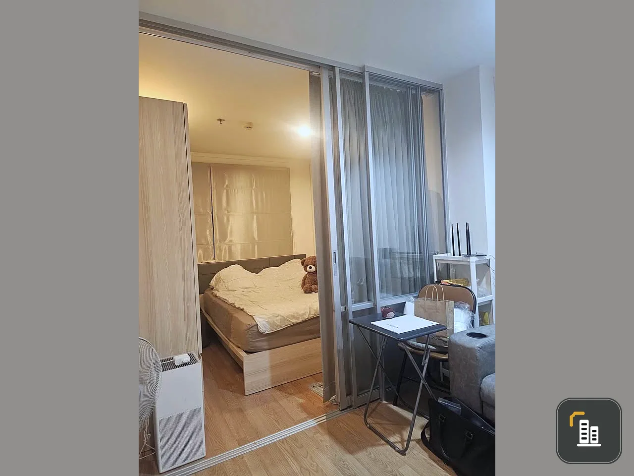 For sale, for rent, Lumpini Ville Prachachuen-Phongphet 2, fully furnished, still in beautiful condition, furniture and electrical appliances, ready t