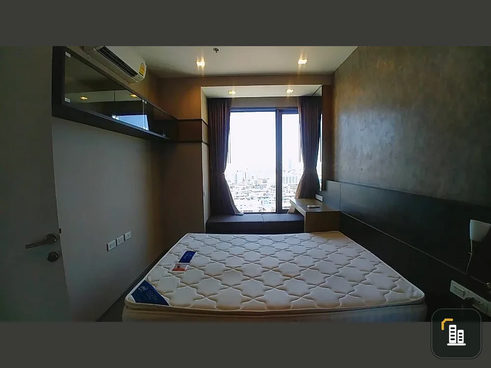 For sale: Nine by Sansiri, 17th floor, fully furnished and equipped with appliances. Reserve now, don't wait.
