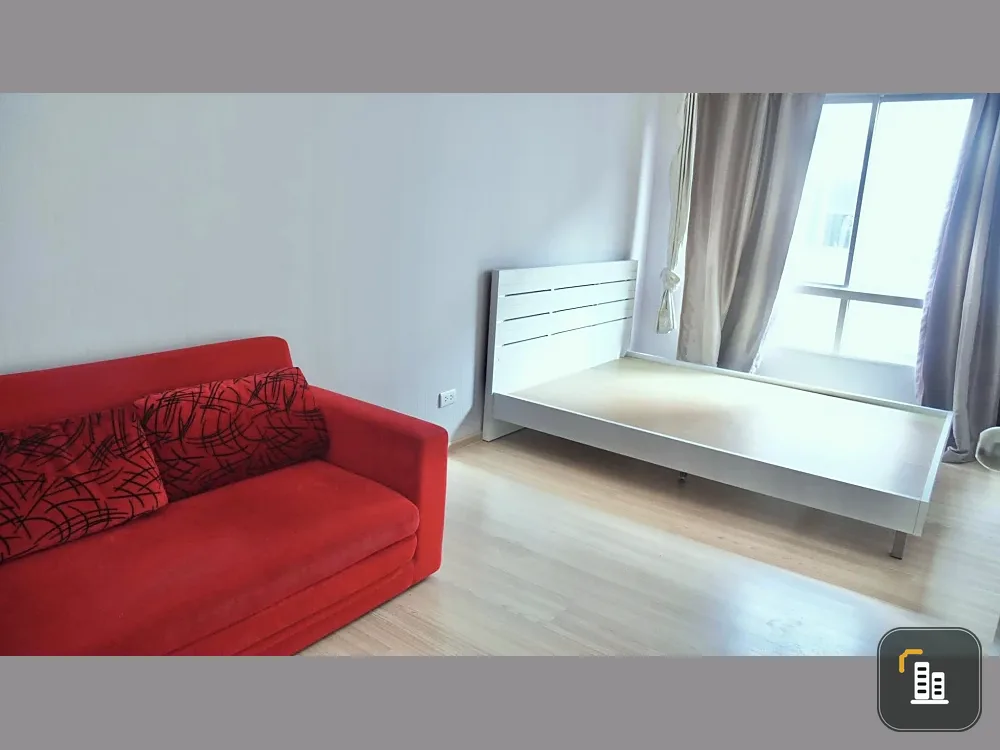 For sale, for rent, Plum Condo Lat Phrao 101, room on the 4th floor, same building as the juristic person, wallpaper already installed, fully decorate