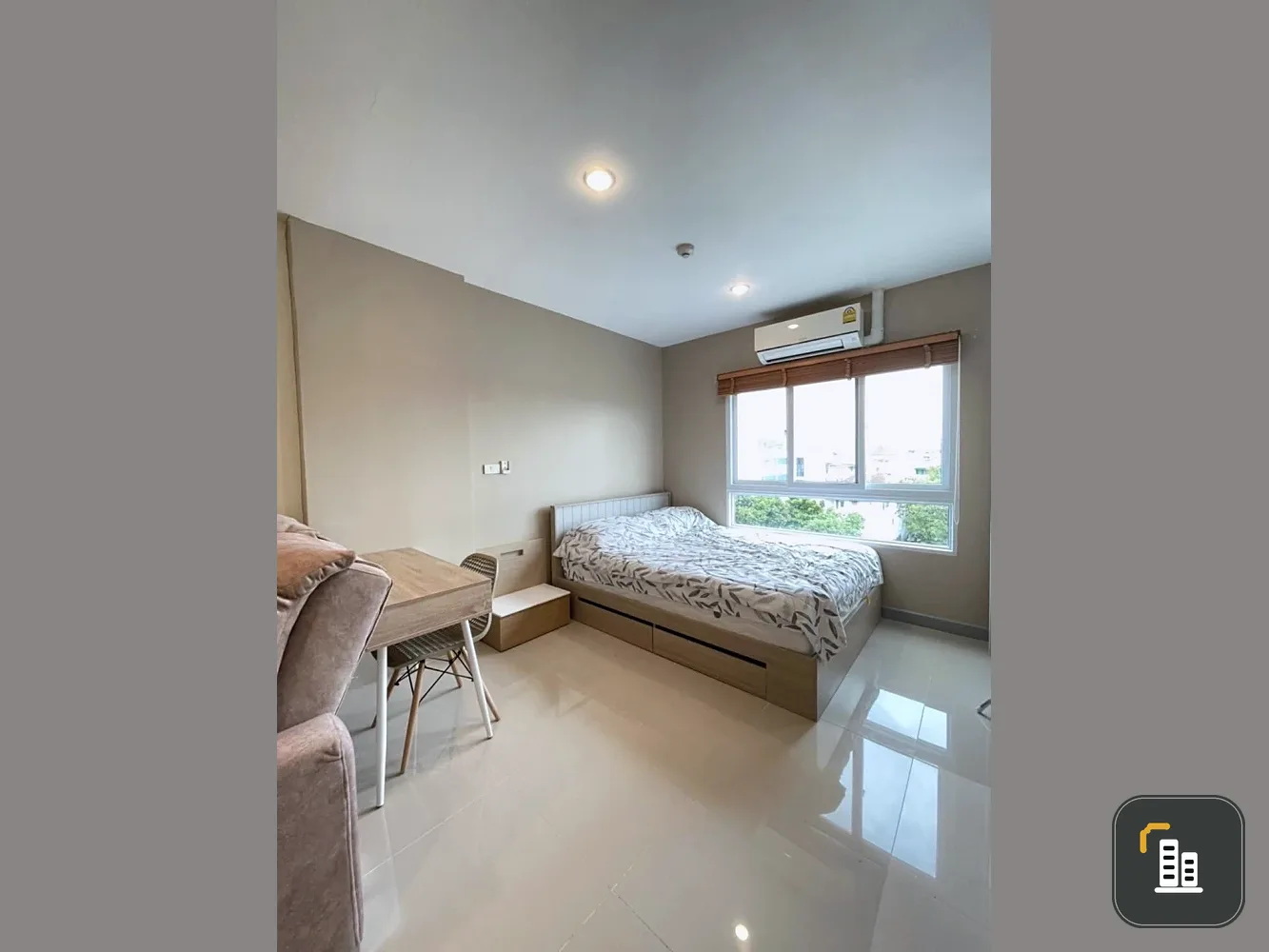 For sale, for rent Condo Lazio Sriyan, ready to move in, complete facilities, if you don't reserve, you'll regret it.