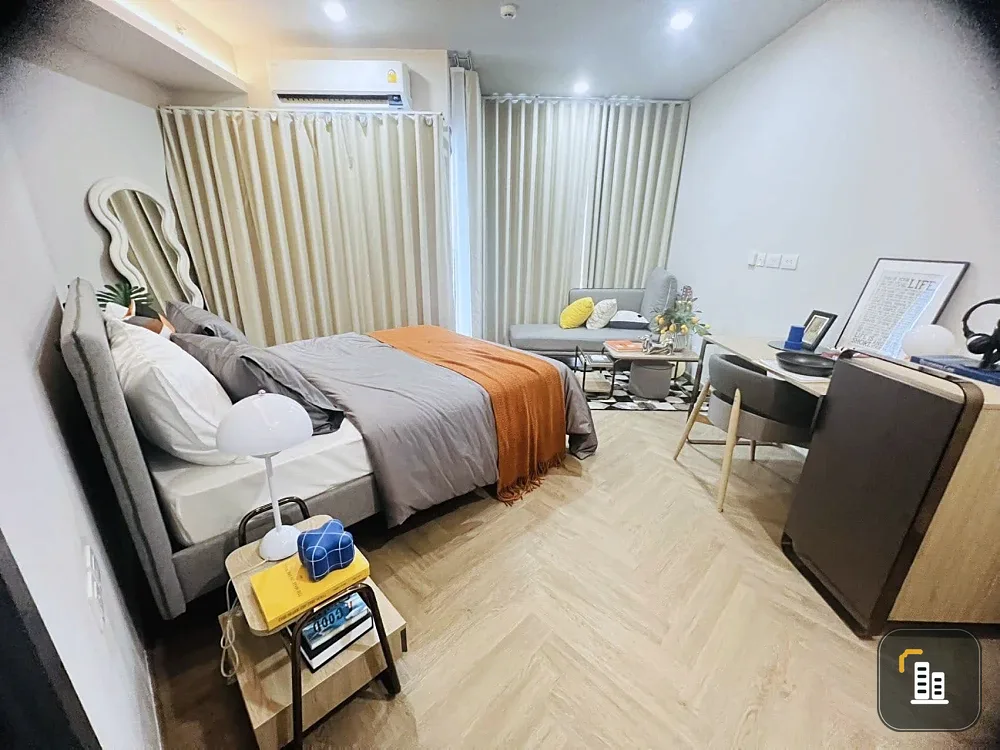 Condo for rent, Chapter Chula-Samyan, nice room, fully furnished, here, I tell you, you definitely can't miss it.