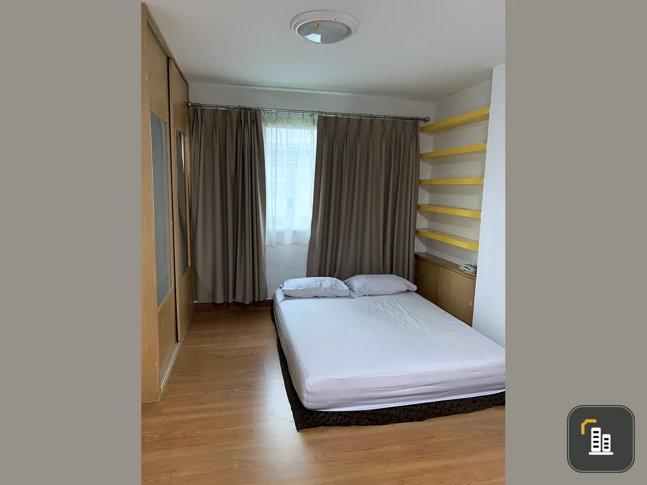 For sale, for rent, Condo One Lat Phrao 18, studio room, size 30.5 sq m., fully furnished, just bring your bags, pillows, and toothbrushes and you can