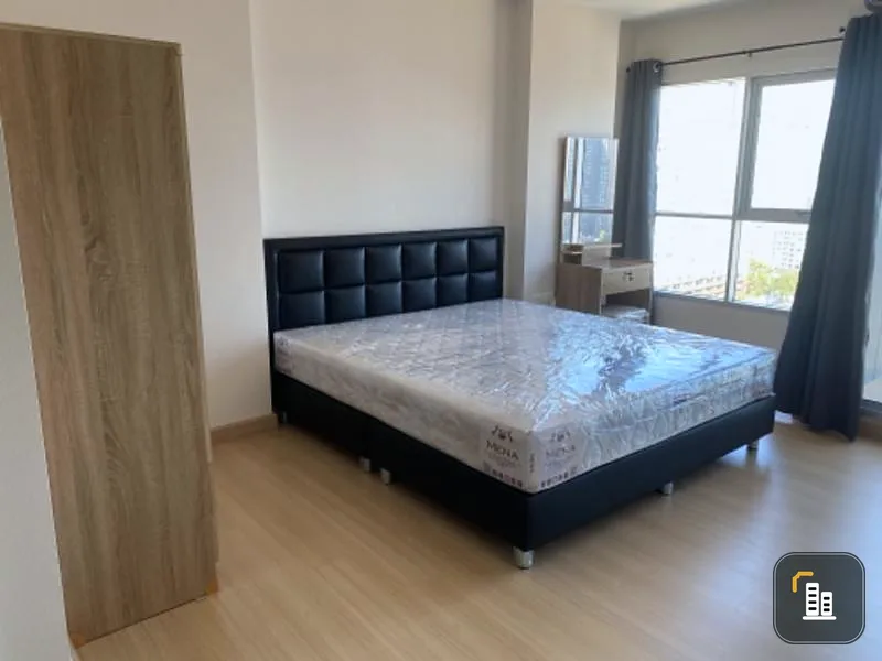 Wow Condo for rent Supalai Park Talat Phlu Station Fully furnished room Ready to move in, near BTS for rent