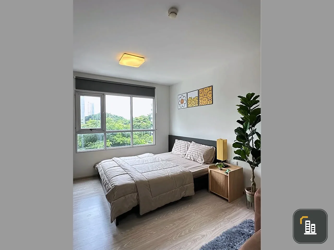 For sale, for rent, Aspire Sathorn-Taksin Brick Zone, very good room view, simply decorated, with good quality leather sofas and full facilities, don'