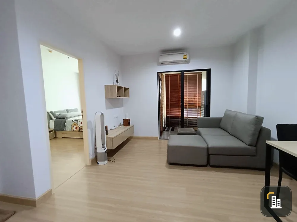 Urgent sale!! Condo The Niche Mono Ratchavipa, 17th floor, Building B, fully furnished, ready to move in, good price, don't miss it!!