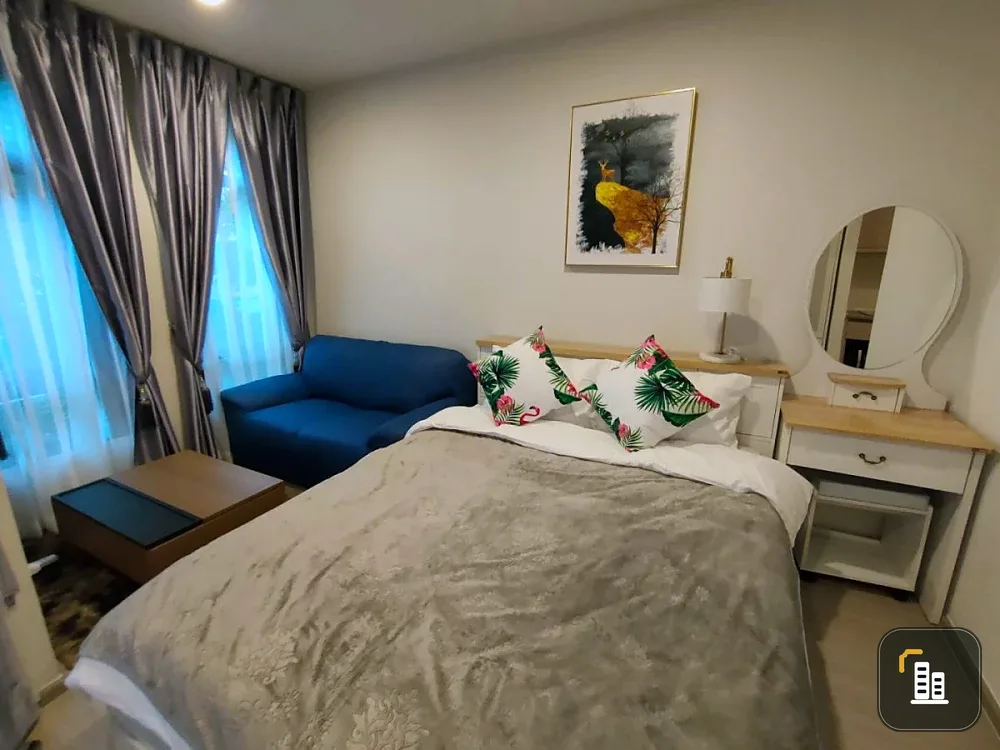 Urgent sale!! Aspire Asoke-Ratchada, 2nd floor, Building B, garden view, good for investment or living, good location, good price, don't miss it!!