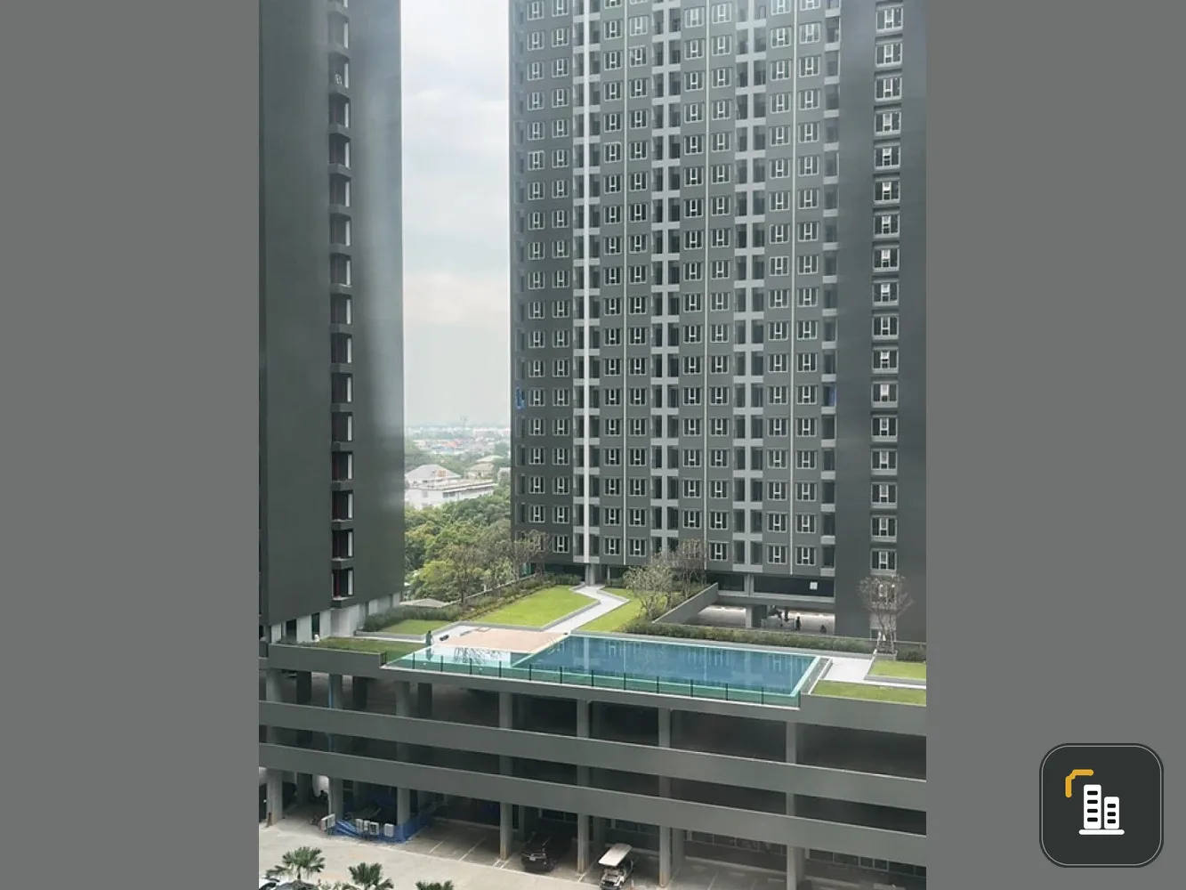 Condo for sale, Regent Home Bangna, garden view room, pool view, very attractive price, come and reserve now!