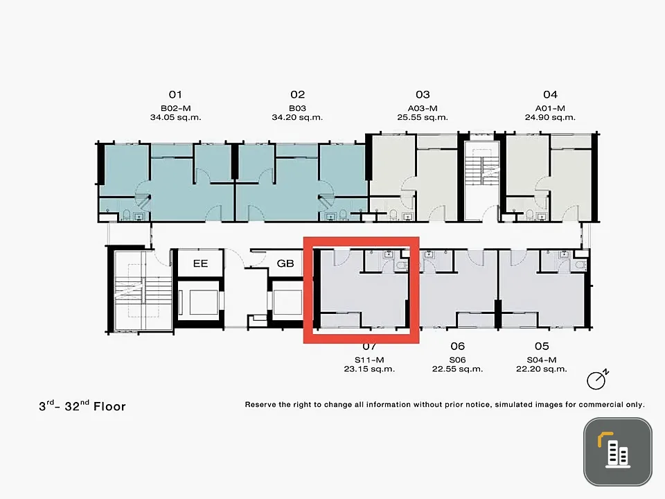 Selling down payment Nue Riverest Rat Burana, a condo on the Chao Phraya River, decorated in a resort style, a room with a garden view, not blocked by
