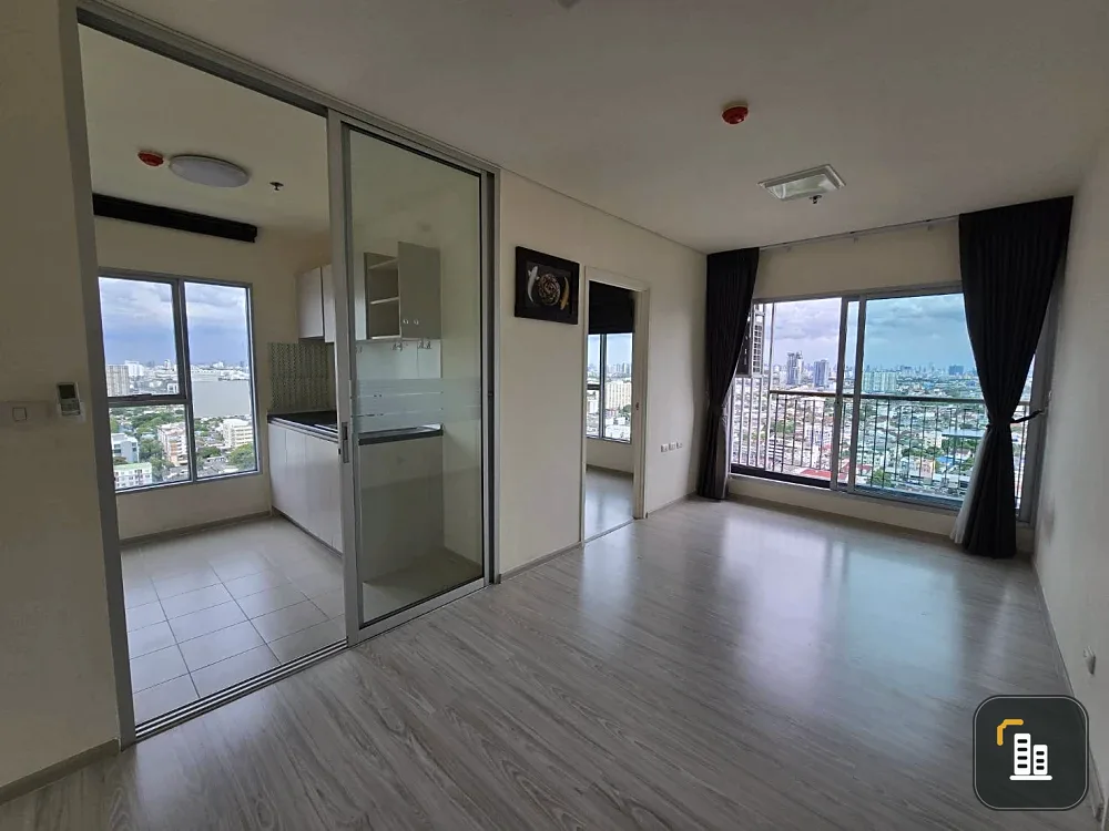 For sale: Aspire Rattanathibet 2, 25-storey, corner room, fully furnished, beautiful, very cool, reserve now, hurry!