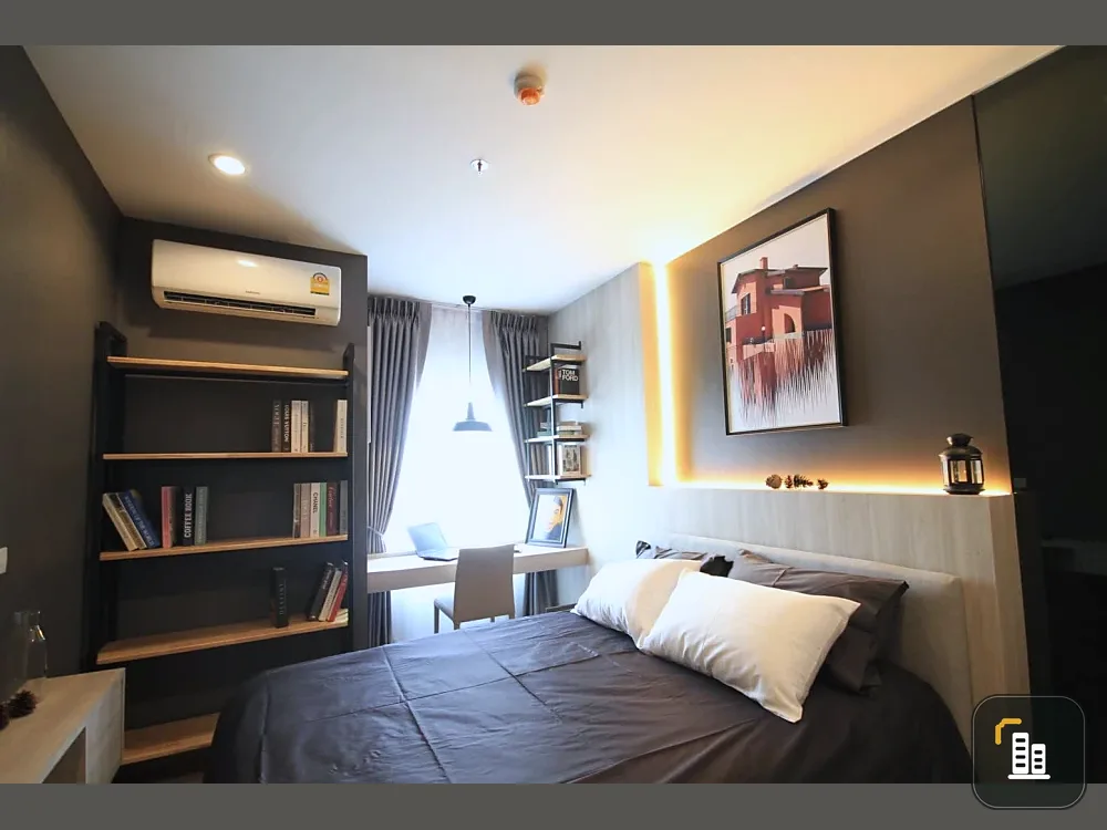 For sale: Dcon prime Ratchaphruek, 2.60 meter high ceiling, room on the 26th floor, very high, view of the Chao Phraya River, hurry and book now.