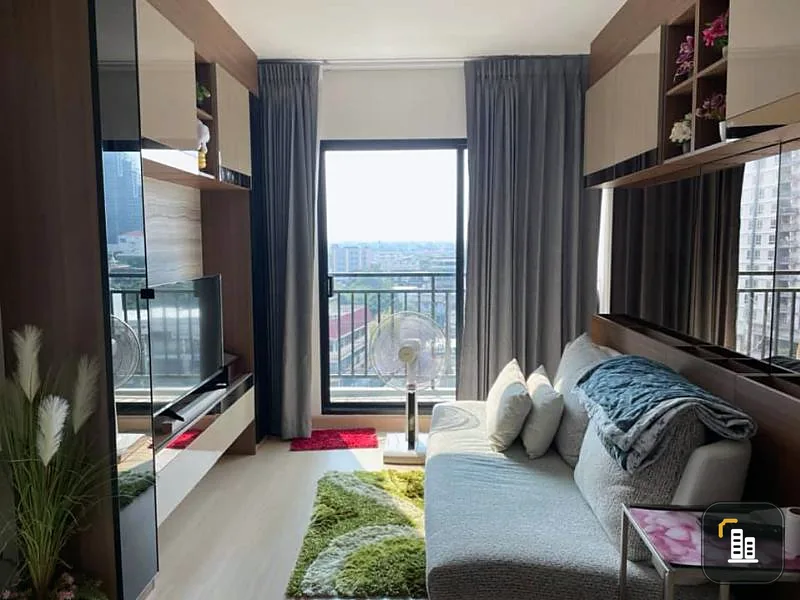 sale Supalai Loft Condo, Talat Phlu Station, fully furnished, furniture + electrical appliances ready to move in