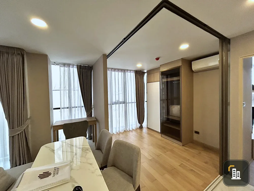 Urgent sale!! Walden Asoke Condo, 4th floor, fully furnished, good price, ready to move in, hurry up and book now!!
