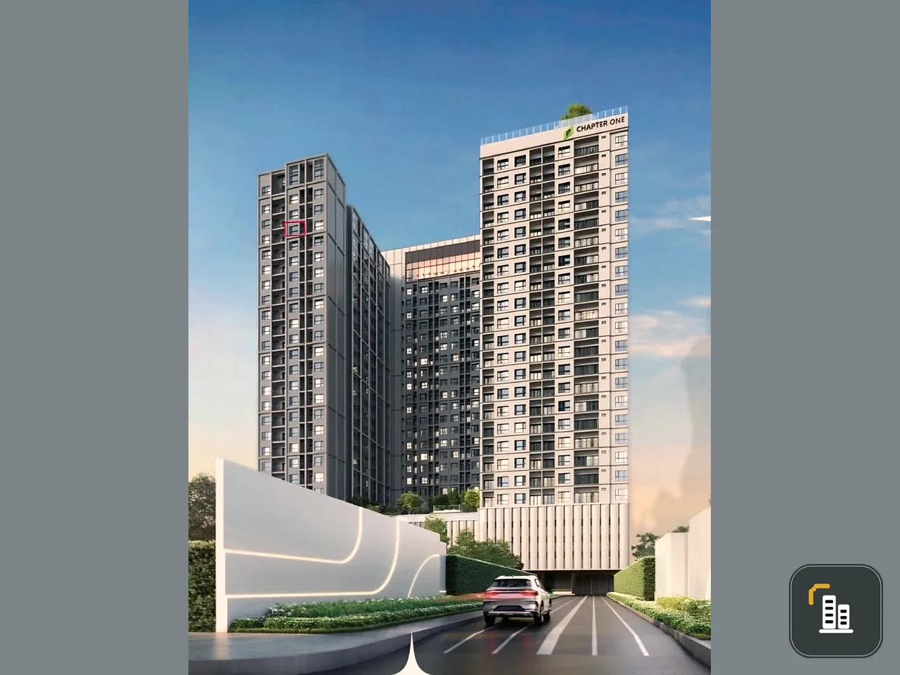 Condo for sale, Chapter One Spark Charan, 23rd floor, full river view, city view, beautiful day and night, buy now.