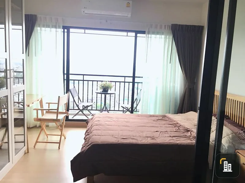 Condo Supalai Loft Intersection Fai Chai Station for rent, ready to move in, fully furnished, electrical appliances ready, high floor, hurry to reserve