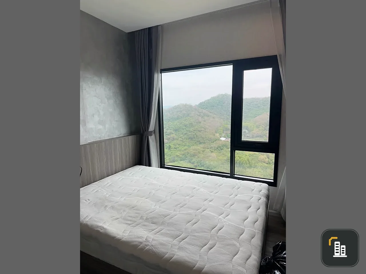 For rent: Knightsbridge The Ocean Sriracha, Japanese style condo, mountain view, large screen TV + washing machine and dryer included, must book