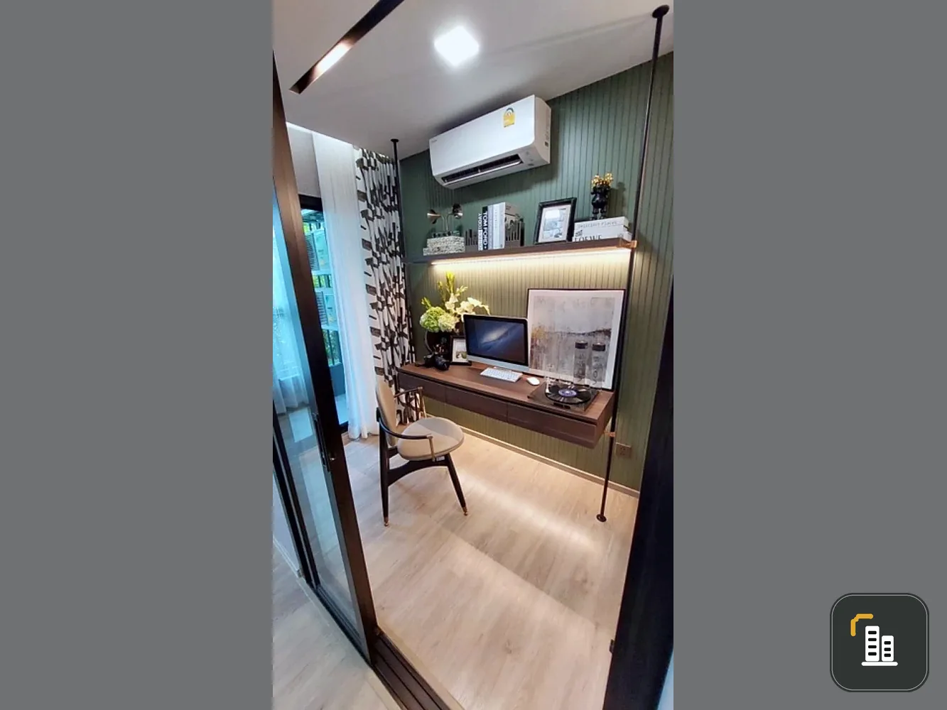 Down payment for sale Atmoz Palacio Ladprao Wanghin, 7th floor, private corner room, swimming pool view, book now, urgently.