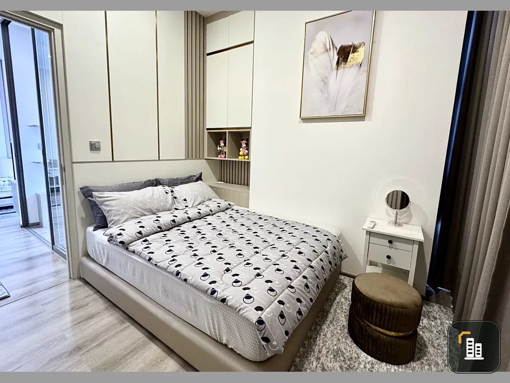 Urgent sale!! Condo Miti Chiva Kaset Station, fully furnished, brand new room, beautiful corner view, ready to move in, hurry and book now!!