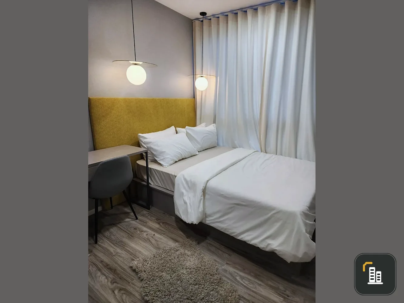 For rent: Kave Mutant Salaya Condo, 1 bedroom Extra room, fully furnished, built-in, hurry and reserve now.
