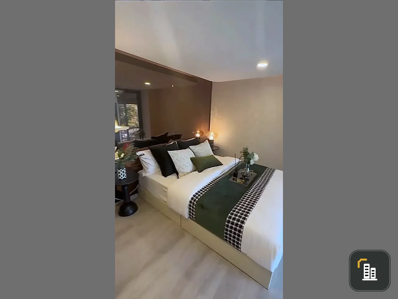 Selling down payment So Origin Siriraj, Duo Space room, 6th floor, 2 bedrooms, 1 bathroom, private, few units, can't you reserve it?
