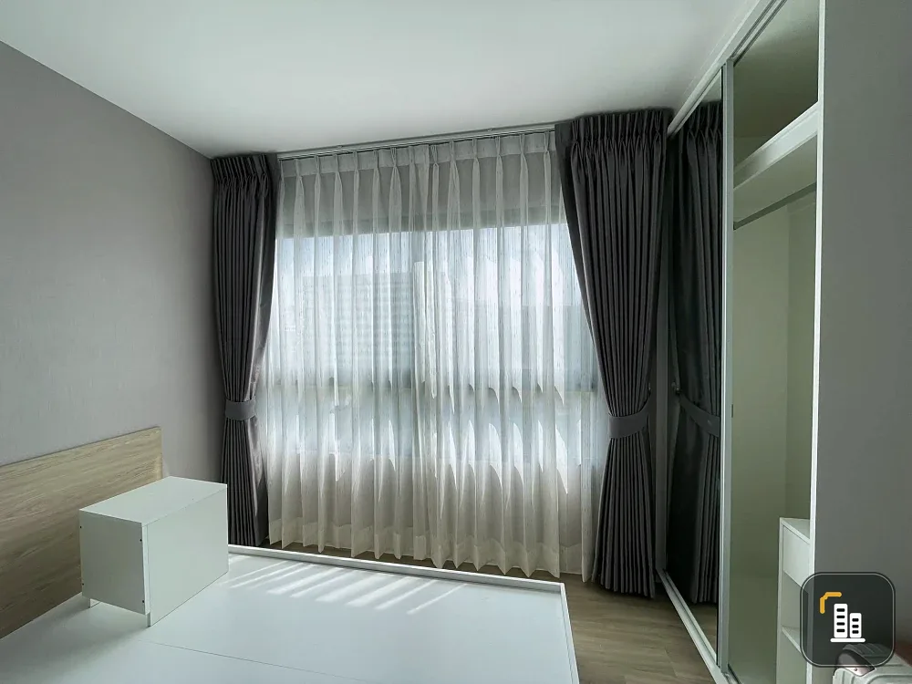 For rent, ICONDO Active Phatthanakan, 6th floor, corner room, good view, beautiful room. If you don't book, you'll regret it later.